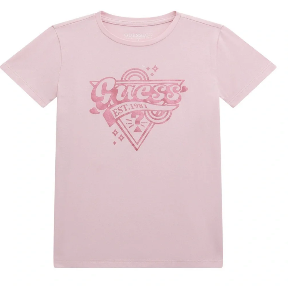NWT‎ Girls’ Short Sleeve Screen Print Logo Shirt, size 12